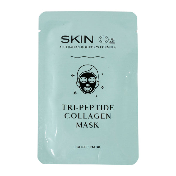 skin o2 Tri-Peptide Collagen Sheet Mask — Skin O2