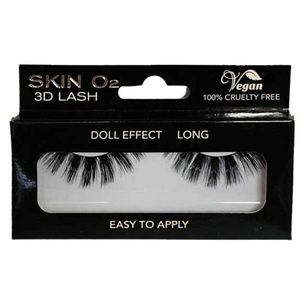 skin o2 Vegan 3D Doll Effect Lashes - Long — Skin O2