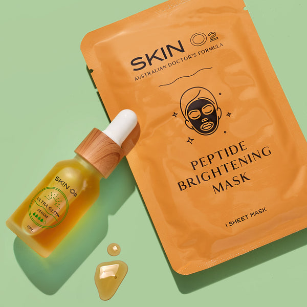 Skin O2 Ultra Glow Pigmentation Serum & FREE Peptide Mask — Skin O2