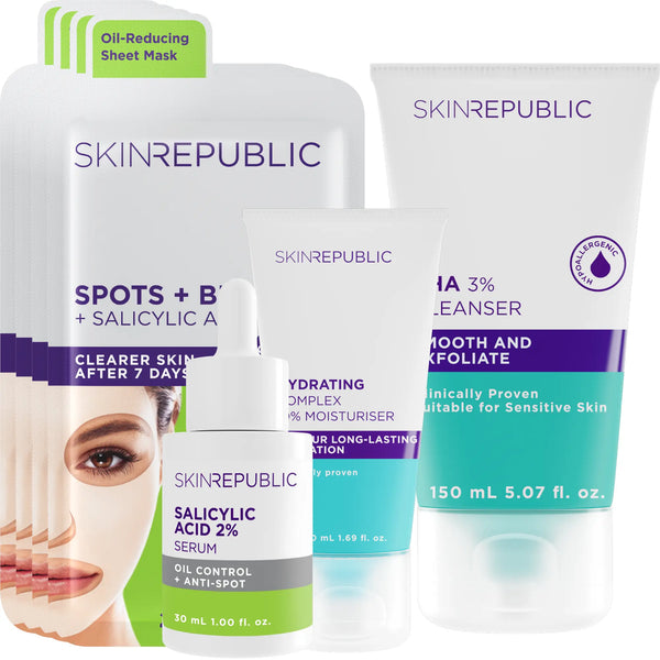 skin republic 4 Step Routine for Oily Skin - Skin Republic South Africa
