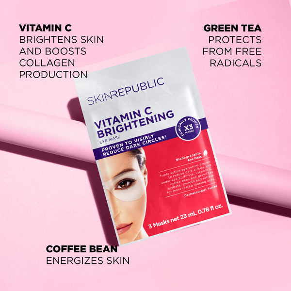 Skin Republic Brightening Eye Mask (3 Pairs) - Skin Republic - South Africa - Shop Online - Skin Republic South Africa