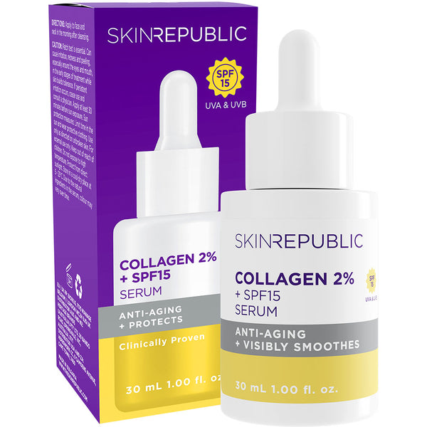 skin republic Collagen 2% + SPF15 Serum - Skin Republic - South Africa - Skin Republic South Africa skin republic Collagen 2% + SPF15 Serum - Skin Republic - South Africa - Skin Republic South Africa