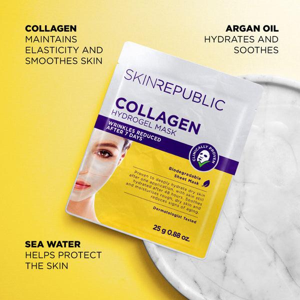 Skin Republic Collagen Hydrogel Face Mask - Skin Republic - South Africa - Shop Online - Skin Republic South Africa