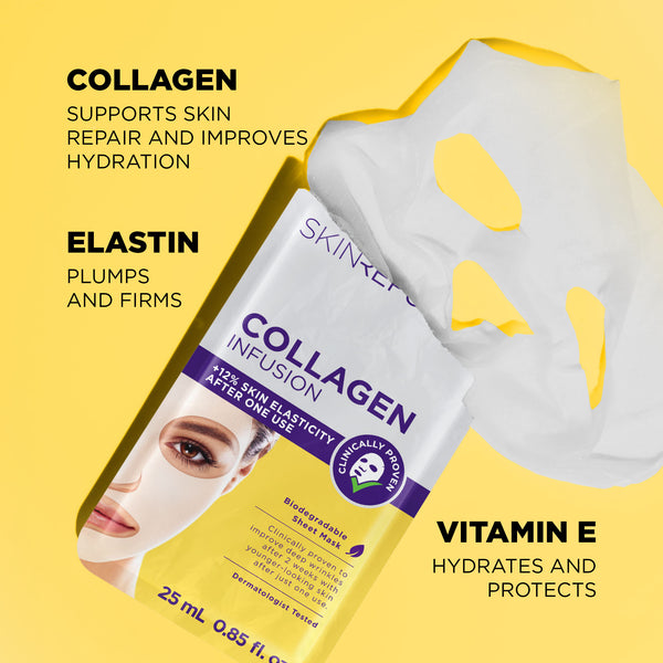 Skin Republic Collagen Infusion Face Mask Sheet - Skin Republic - South Africa - Shop Online - Skin Republic South Africa