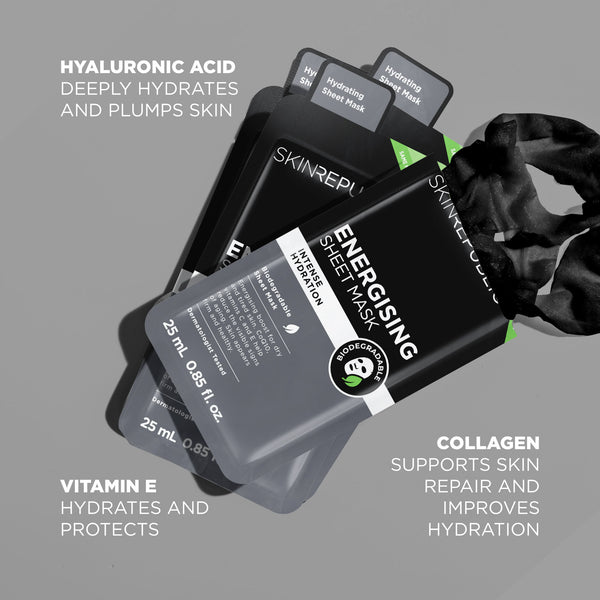 Skin Republic Energising Face Mask Sheet For Men - Skin Republic - South Africa - Shop Online - Skin Republic South Africa