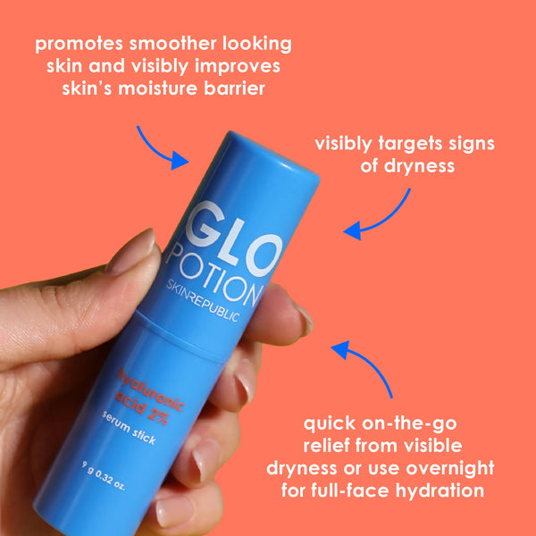 Skin Republic GloPotion Hyaluronic Acid 2% Serum Stick - Skin Republic South Africa