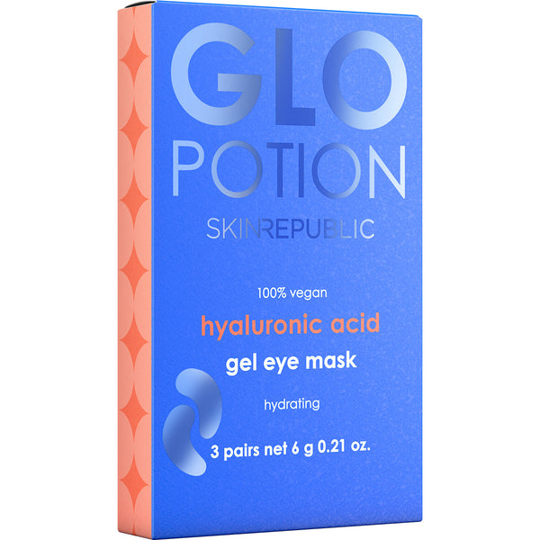 skin republic GloPotion Hyaluronic Acid Gel Eye Mask (3 pairs) - Skin Republic South Africa