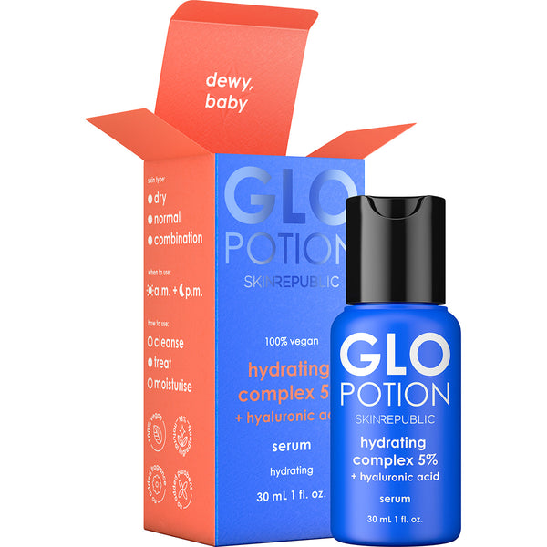 skin republic GloPotion Hydrating Complex 5% + Hyaluronic Acid Serum - Clinically Proven Skin Care - Skin Republic South Africa skin republic GloPotion Hydrating Complex 5% + Hyaluronic Acid Serum - Clinically Proven Skin Care - Skin Republic South Africa