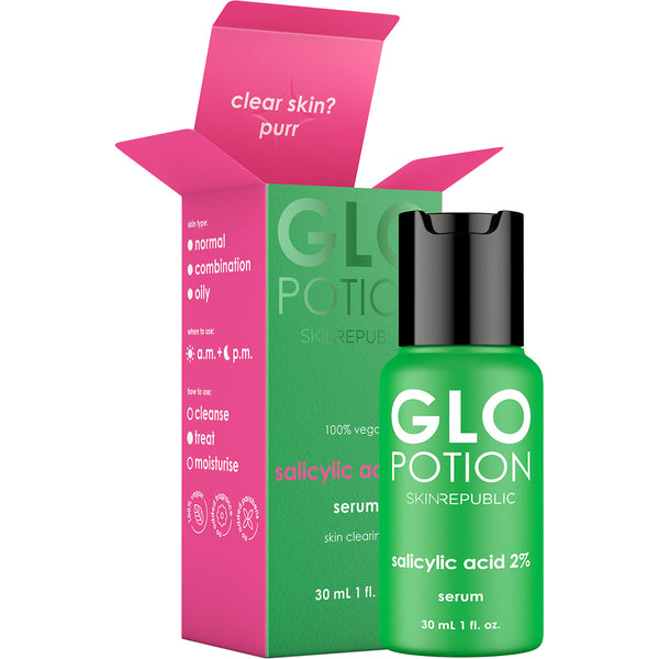 skin republic GloPotion salicylic acid 2% serum - Skin Republic South Africa
