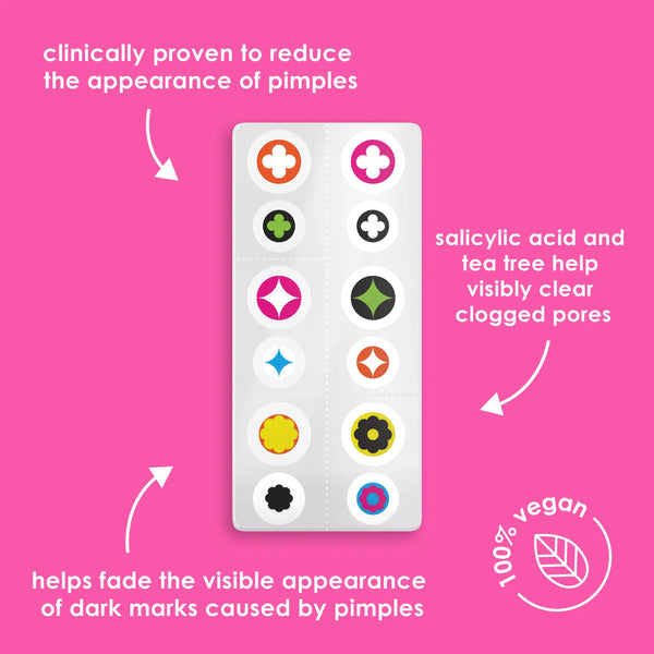 Skin Republic GloPotion Salicylic Acid Pimple Patch 36 Patches - Clinically Proven Skin Care - Skin Republic South Africa