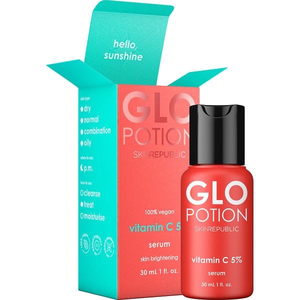 skin republic GloPotion Vitamin C 5% Serum - Clinically Proven Skin Care - Skin Republic South Africa