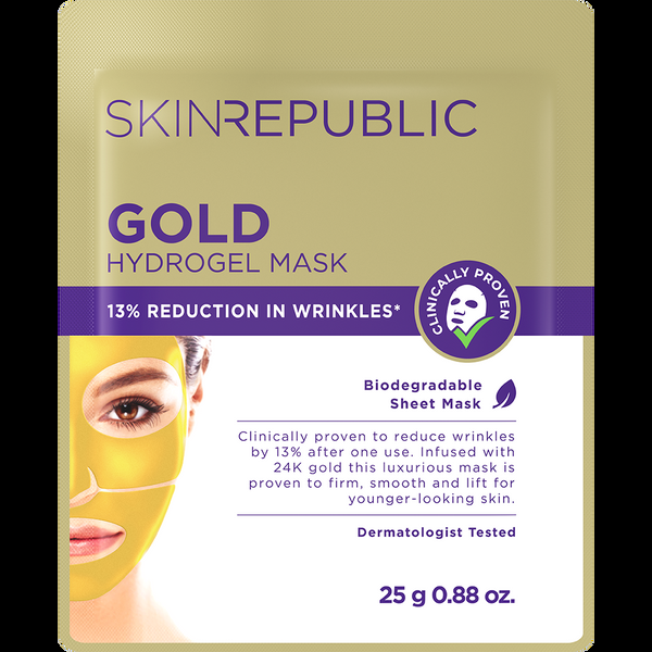 skin republic Gold Hydrogel Face Mask - Skin Republic - South Africa - Shop Online - Skin Republic South Africa