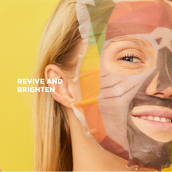 Skin Republic Hydrate + Glow Vitamin C Parrot Face Mask Sheet - Skin Republic - South Africa - Shop Online - Skin Republic South Africa
