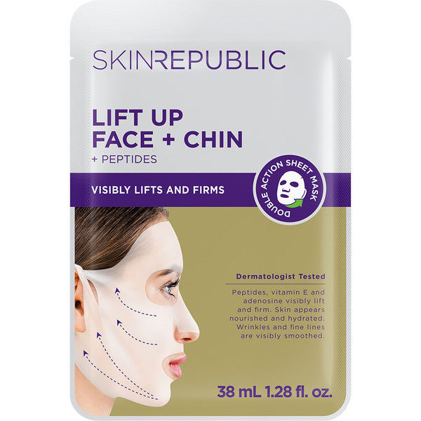 skin republic Lift Up Face + Chin Mask + Peptides - Skin Republic South Africa