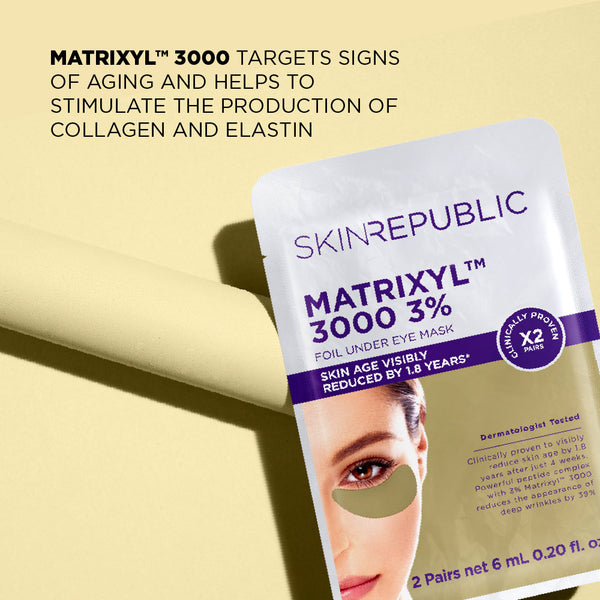 Skin Republic Matrixyl™ 3000 3% Foil Under Eye Patch - Skin Republic - South Africa - Shop Online - Skin Republic South Africa