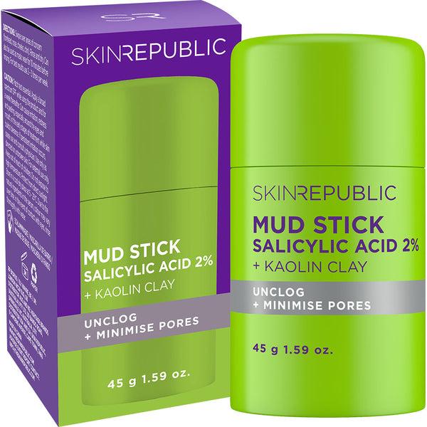 skin republic Mud Stick Salicylic Acid 2% + Kaolin Clay - Skin Republic South Africa