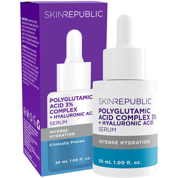skin republic Polyglutamic Acid 3% Complex + Hyaluronic Acid Serum - Skin Republic - South Africa - Skin Republic South Africa