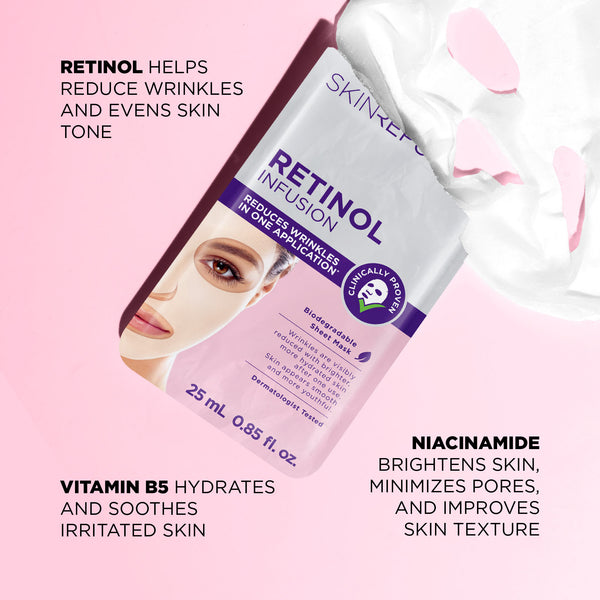 Skin Republic Retinol Infusion Face Mask - Skin Republic South Africa