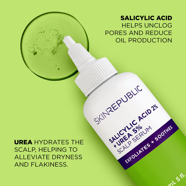 Skin Republic Salicylic Acid 2% + Urea 5% Scalp Serum - Skin Republic South Africa