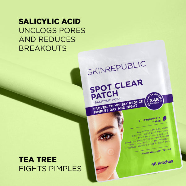 Skin Republic Spot Clear Salicylic Acid Patch (48 Patches) - Skin Republic South Africa