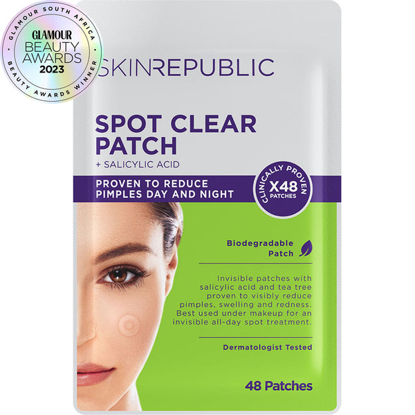 skin republic Spot Clear Salicylic Acid Patch (48 Patches) - Skin Republic South Africa