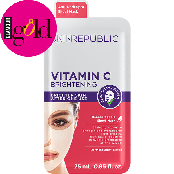 skin republic Vitamin C Brightening Face Mask Sheet - Skin Republic - South Africa - Shop Online - Skin Republic South Africa skin republic Vitamin C Brightening Face Mask Sheet - Skin Republic - South Africa - Shop Online - Skin Republic South Africa
