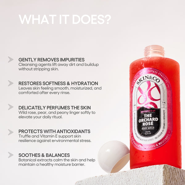 Skin&co Roma The Orchard Rosé Body Wash