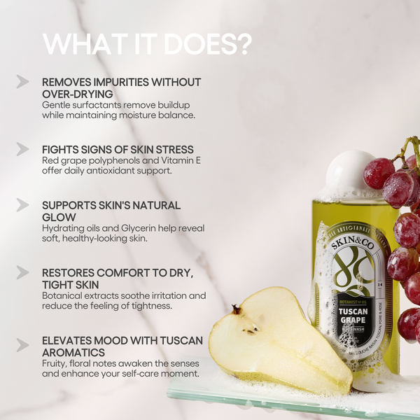 Skin&co Roma Tuscan Grape Body Wash