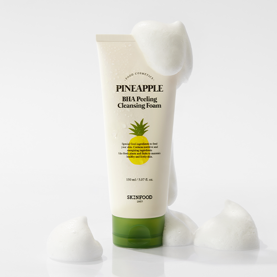 skinfood Pineapple BHA Peeling Cleansing Foam 150ml