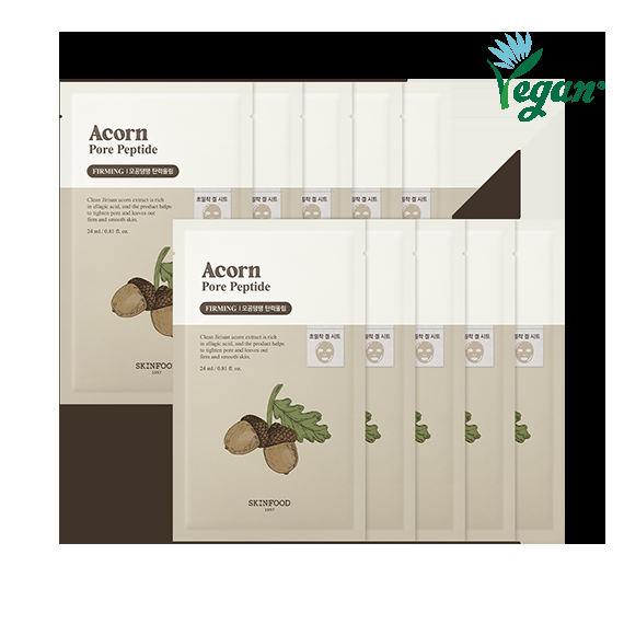 Skinfood Acorn Pore Peptide Mask 10ea