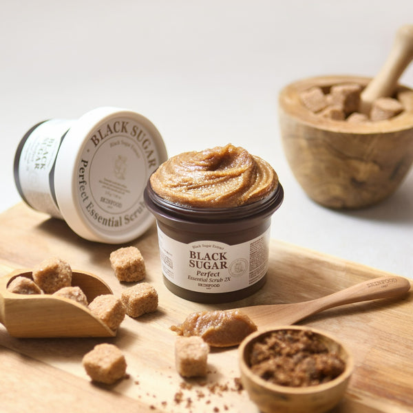 skinfood Black Sugar Perfect Essential Scrub 2X