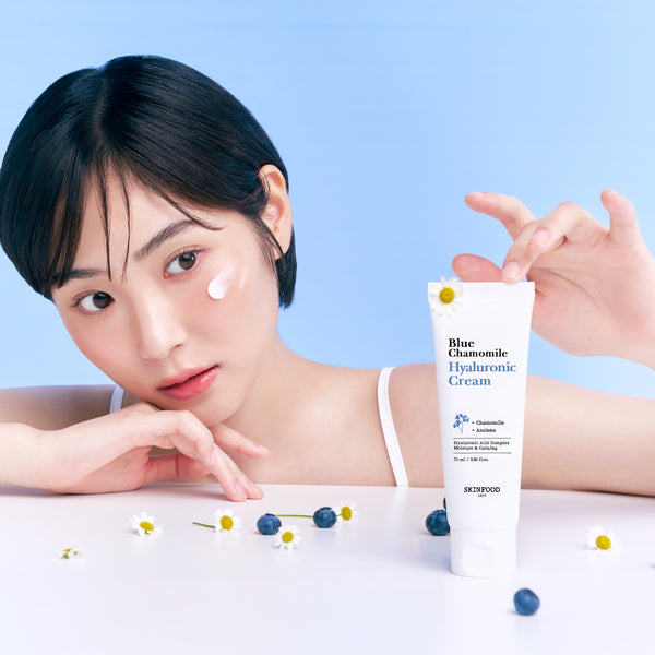 Skinfood Blue Chamomile Hyaluronic Cream