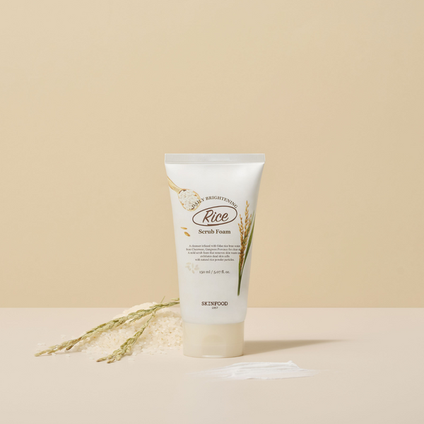 Skinfood Rice Daily Brightening Scrub Foam