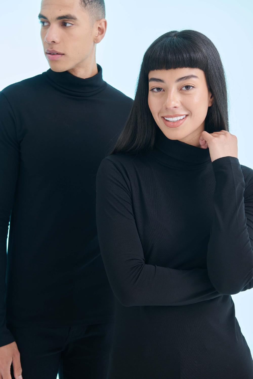 skinnifit SK125 WOMEN'S FEEL GOOD STRETCH ROLL NECK - SF