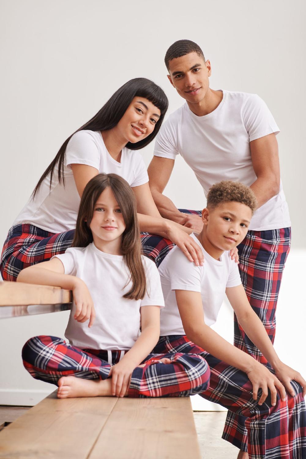 Skinnifit SF083 MEN'S TARTAN LOUNGE PANTS - SF