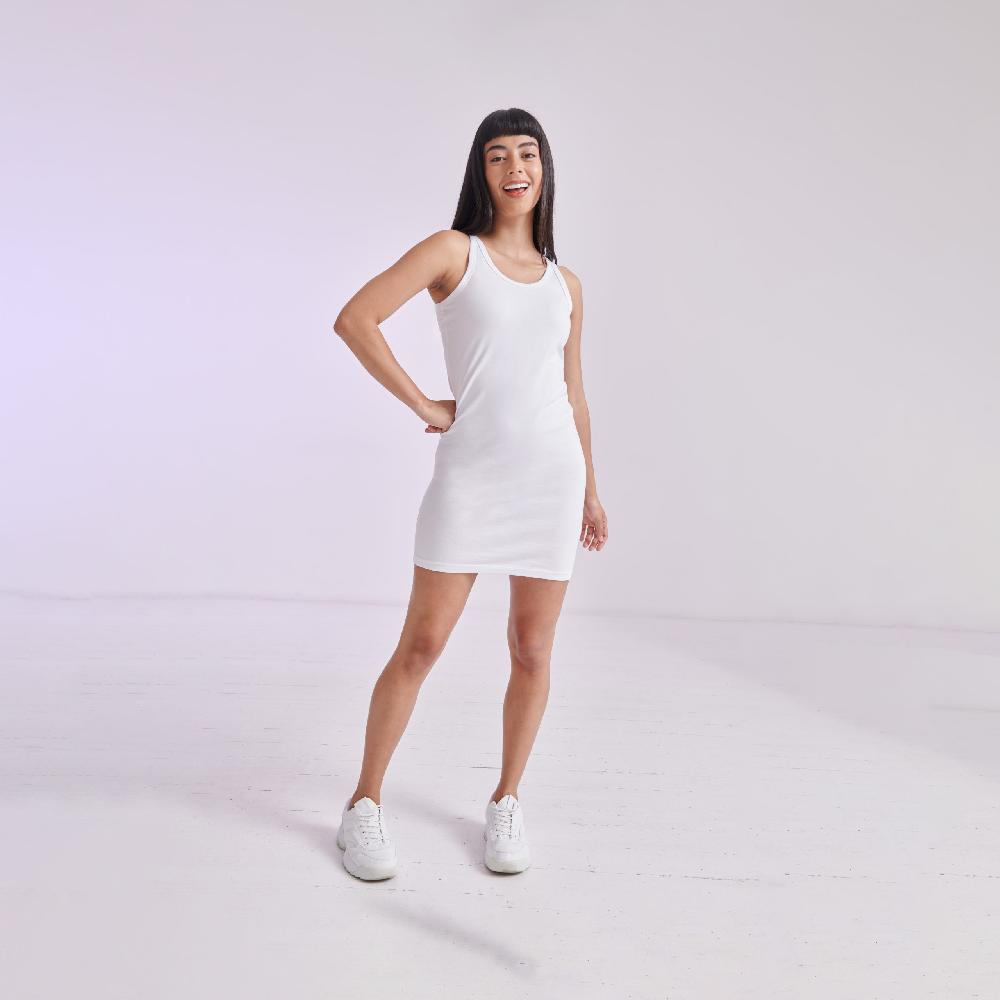 skinnifit SK104 WOMEN'S STRETCH VEST DRESS - SF