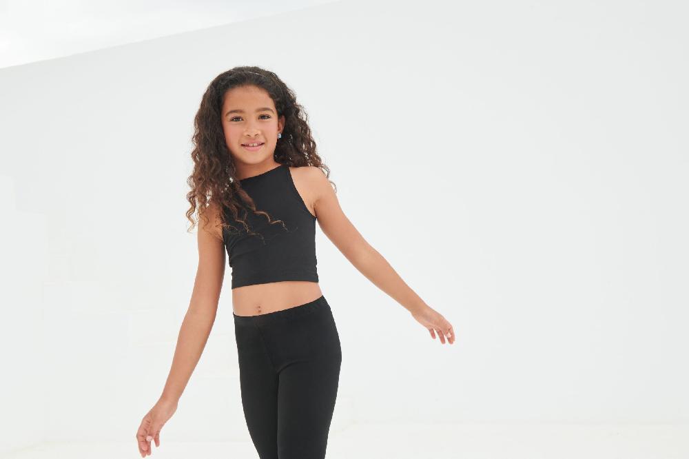 skinnifit SM106 KIDS' CROPPED TOP - SF
