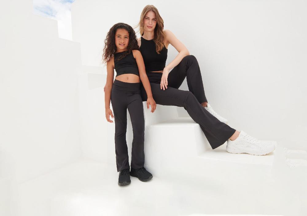 skinnifit SM428 KIDS FLARED LEGGINGS - SF