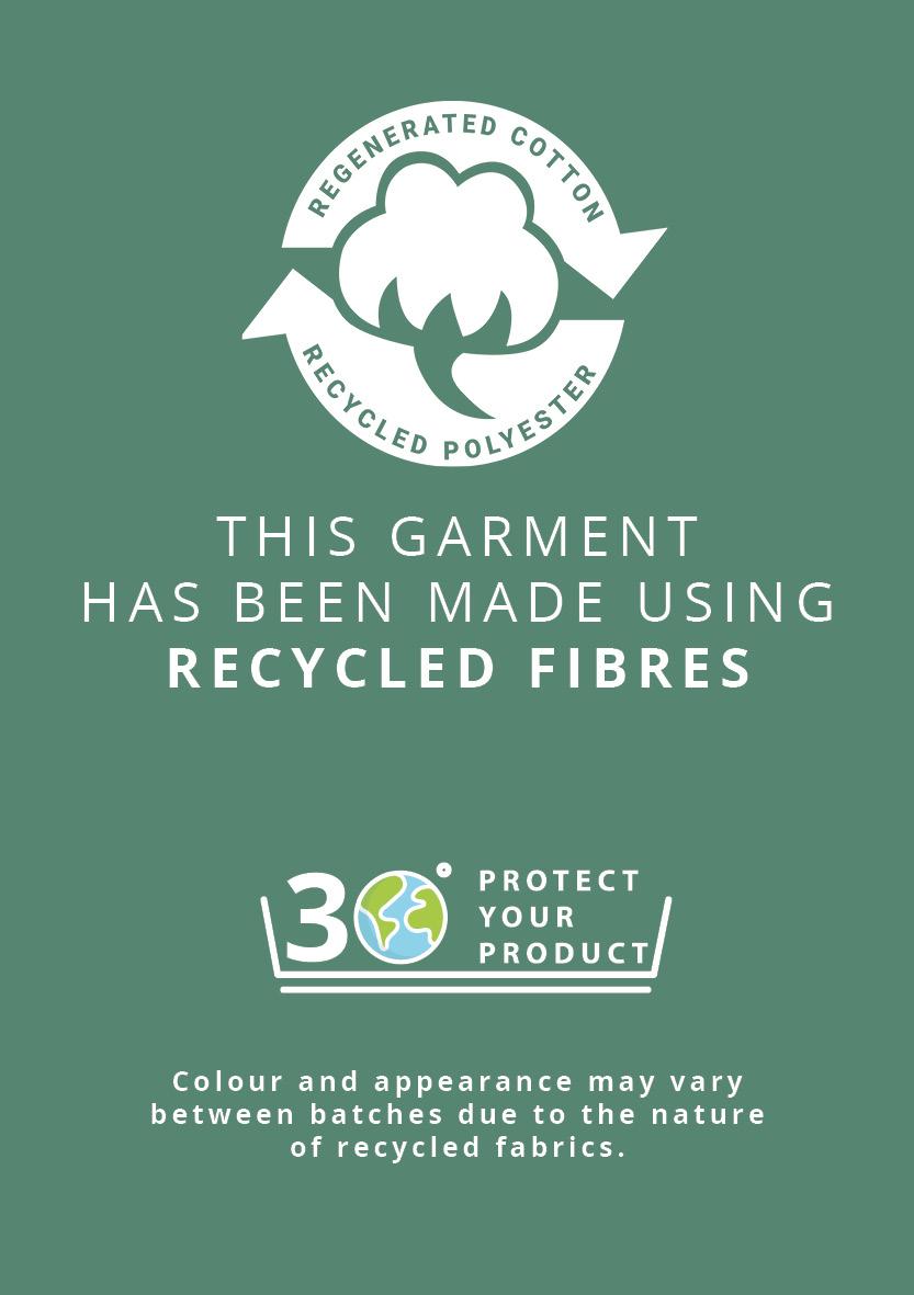 Skinnifit SM530 KIDS' SUSTAINABLE FASHION CURVED HEM SWEAT - SF