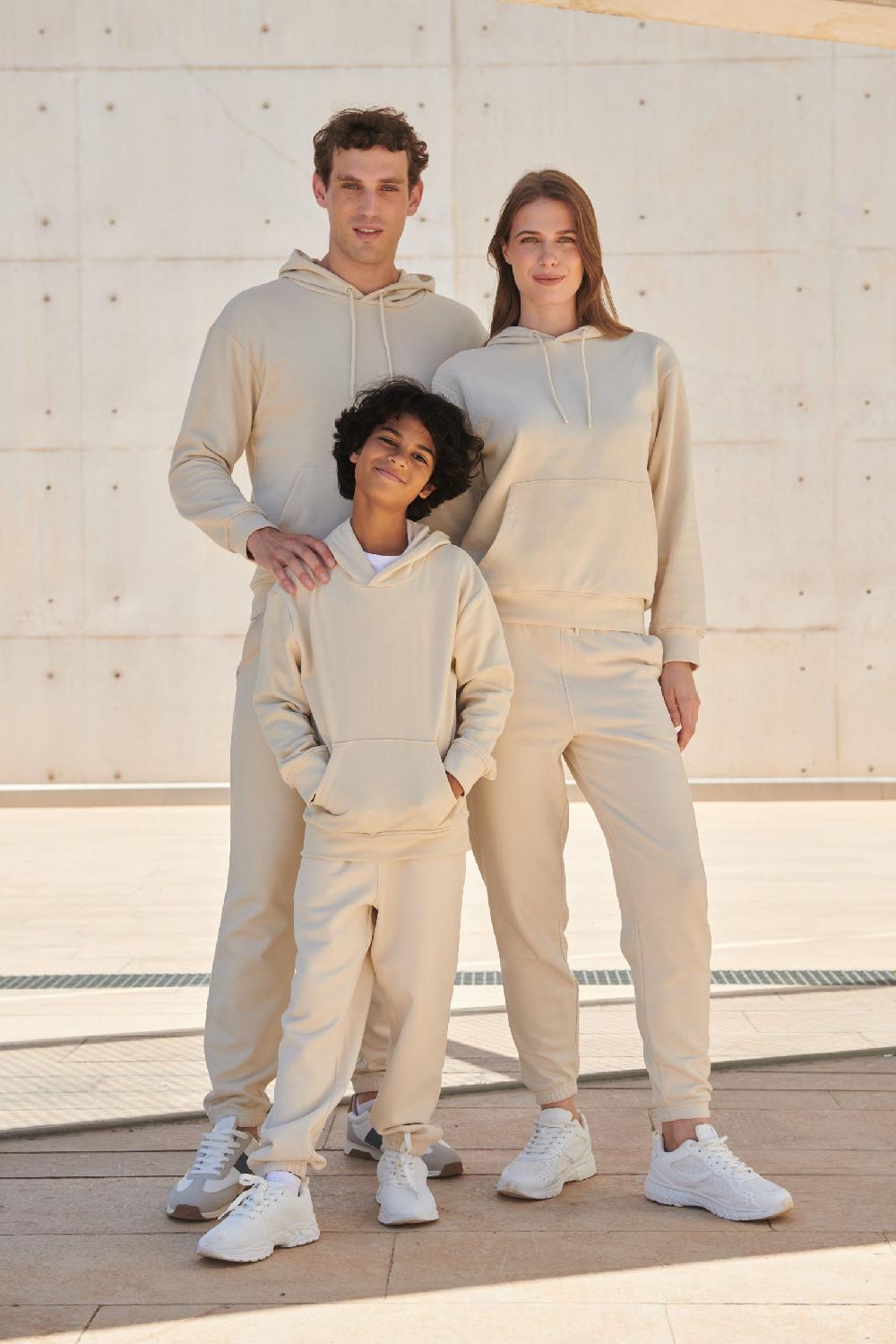 Skinnifit SM531 KIDS' SUSTAINABLE FASHION CURVED HEM HOODY - SF