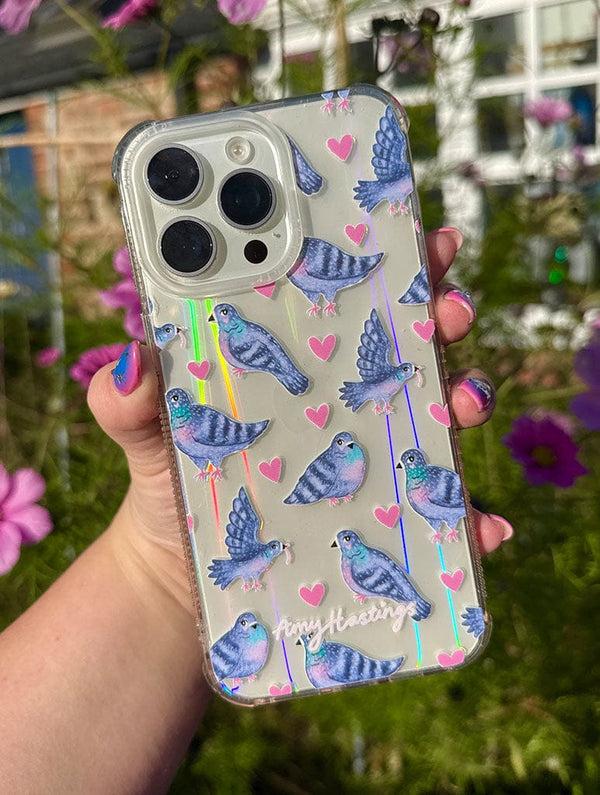 Skinnydip London Amy Hastings X Skinnydip Pigeon Lover Shock IPhone Case