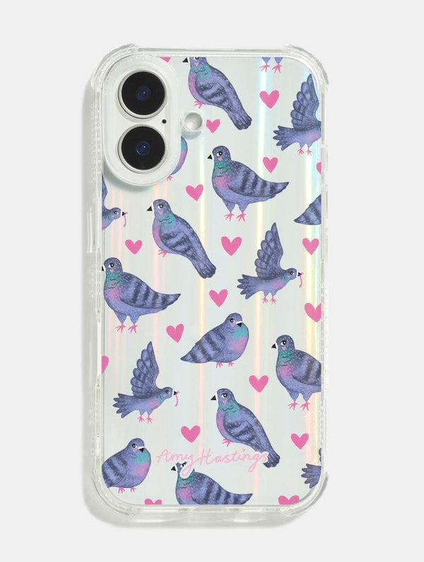 Skinnydip London Amy Hastings x Skinnydip Pigeon Lover Shock iPhone Case
