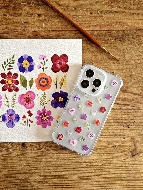 Skinnydip London Anna Lau X Skinnydip Dainty Botanical Shock IPhone Case
