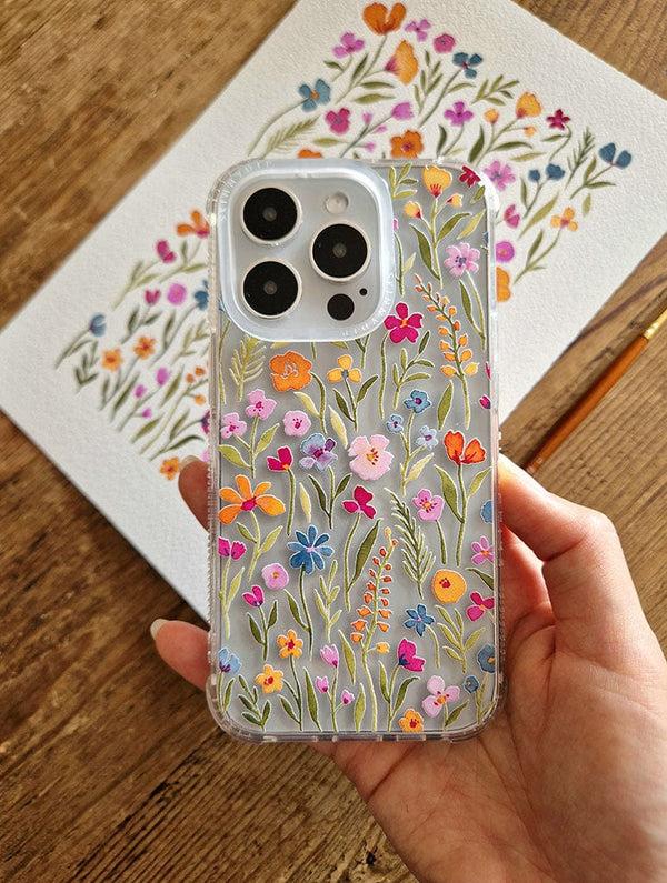 Skinnydip London Anna Lau X Skinnydip Whimsical Wildflowers Shock IPhone Case