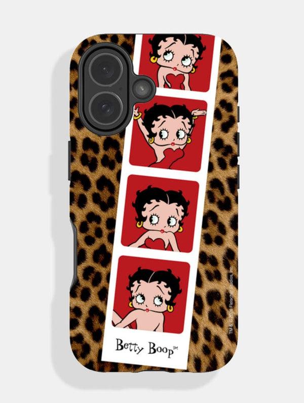 Skinnydip London Betty Boop Photobooth Leopard Ultra Protective iPhone Case