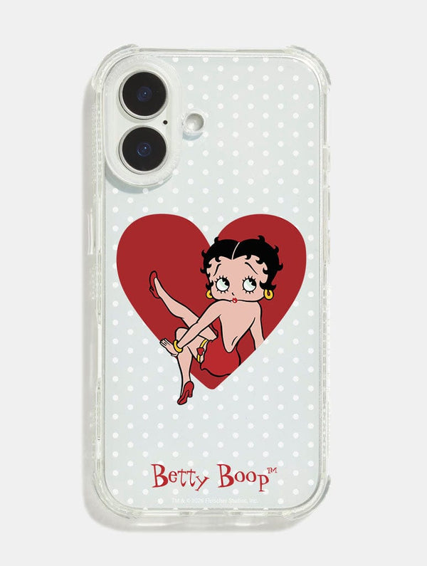 Skinnydip London Betty Boop x Skinnydip Heart Shock iPhone Case