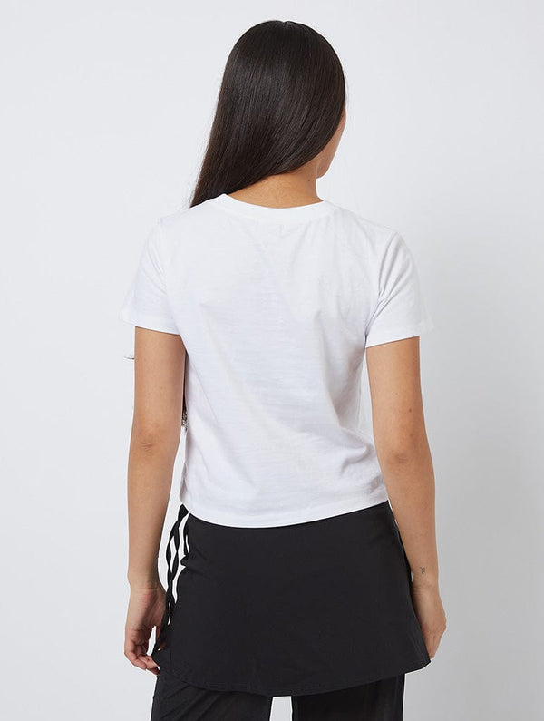 Skinnydip London Betty Boop X Skinnydip Leopard Star Baby T-Shirt In White