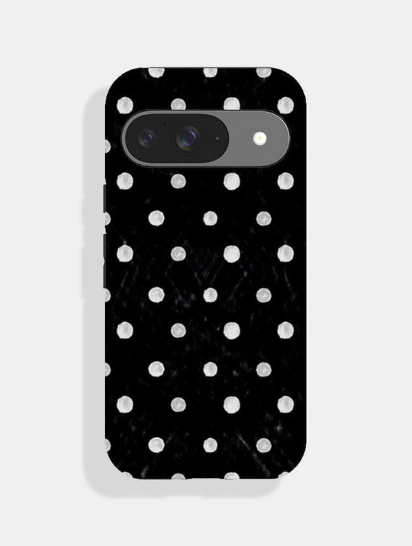 Skinnydip London Black And White Painted Polka Dot Ultra Protective Google Pixel Case – Skinnydip London