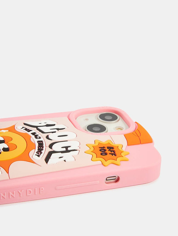Skinnydip London Block The Bad Energy Silicone Case