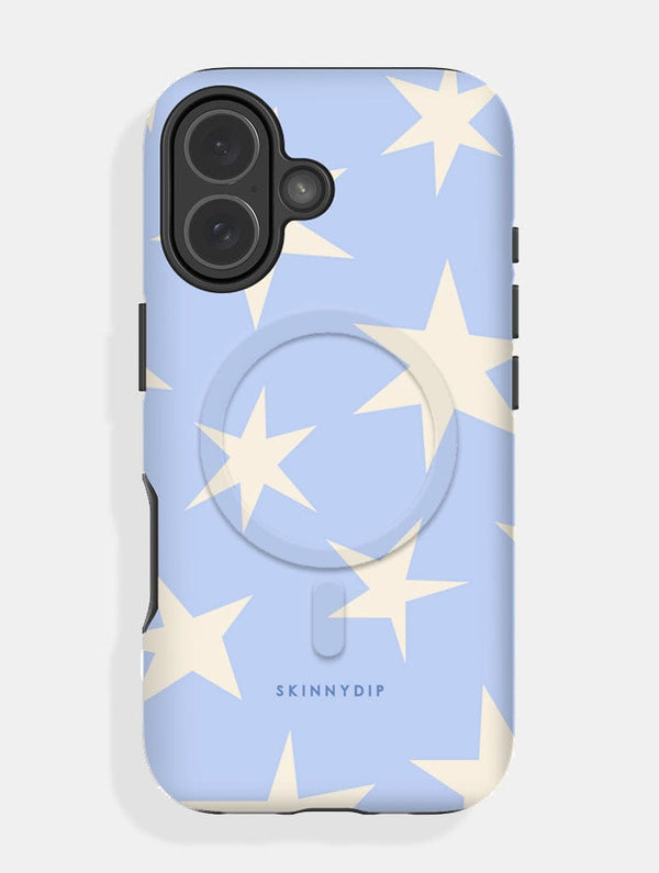 Skinnydip London Blue and Cream Ditsy Star MagSafe Ultra Protective iPhone Case – Skinnydip London